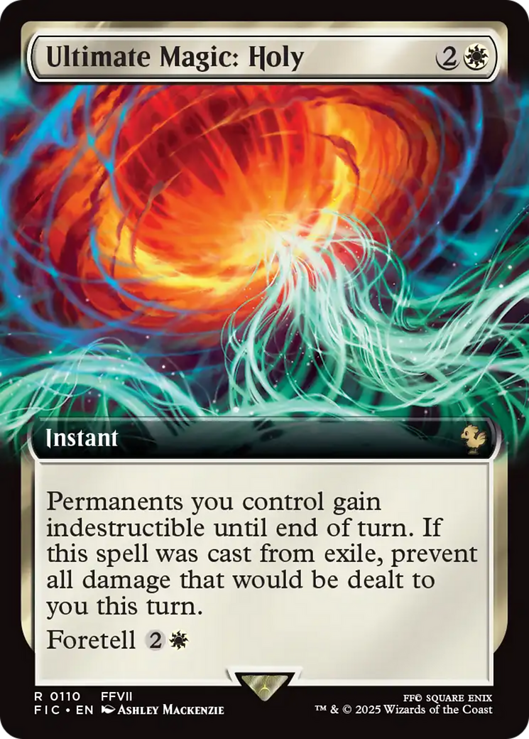 Ultimate Magic: Holy (Extended Art) [FINAL FANTASY Commander] - The Mythic Store | 24h Order Processing
