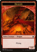Dragon Token [Commander Anthology Tokens] - The Mythic Store | 24h Order Processing
