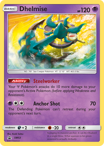 Dhelmise (SM53) [Sun & Moon: Black Star Promos] - The Mythic Store | 24h Order Processing