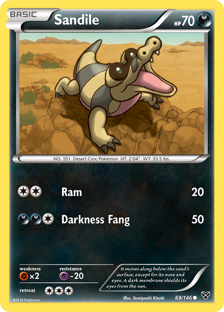 Sandile (69/146) [XY: Base Set] - The Mythic Store | 24h Order Processing