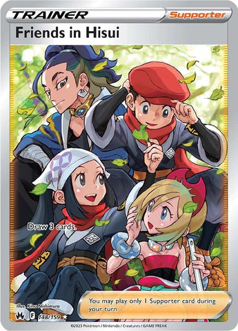 Friends in Hisui (148/159) (Full Art) [Sword & Shield: Crown Zenith] - The Mythic Store | 24h Order Processing