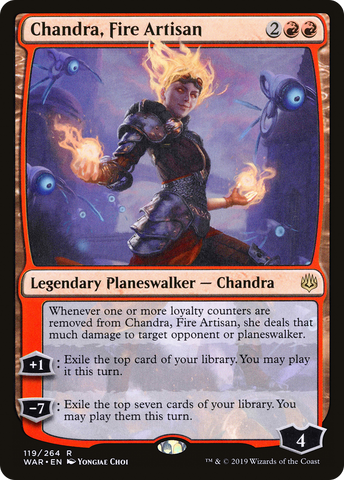 Chandra, Fire Artisan [War of the Spark] - The Mythic Store | 24h Order Processing