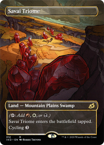 Savai Triome (Showcase) [Ikoria: Lair of Behemoths] - The Mythic Store | 24h Order Processing