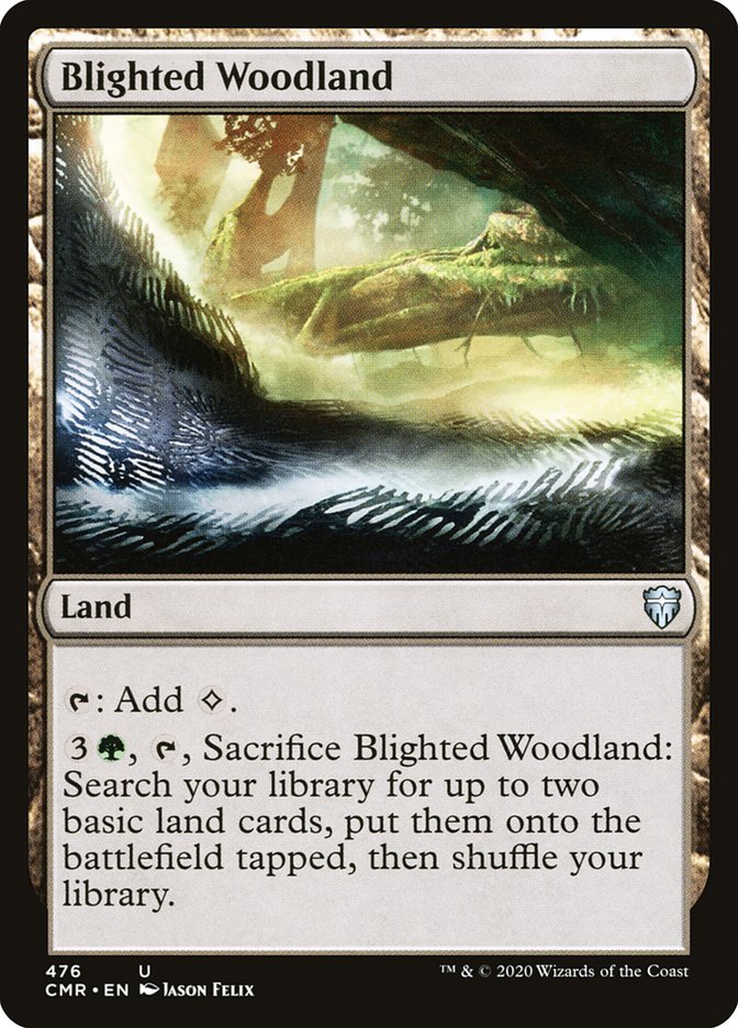 Blighted Woodland [Commander Legends] - The Mythic Store | 24h Order Processing