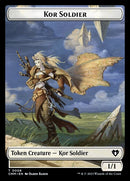 Spirit (0010) // Kor Soldier Double-Sided Token [Commander Masters Tokens] - The Mythic Store | 24h Order Processing