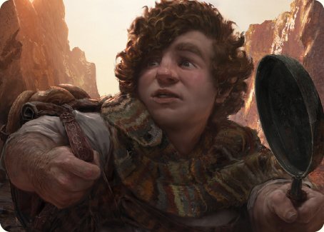 Sam, Loyal Attendant Art Card [The Lord of the Rings: Tales of Middle-earth Art Series] - The Mythic Store | 24h Order Processing