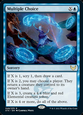 Multiple Choice [Strixhaven: School of Mages] - The Mythic Store | 24h Order Processing