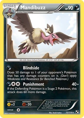 Mandibuzz (73/114) [Black & White: Base Set] - The Mythic Store | 24h Order Processing