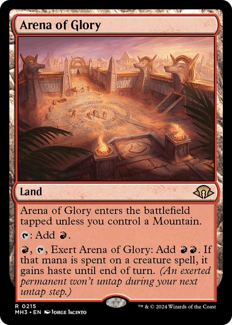 Arena of Glory [Modern Horizons 3] - The Mythic Store | 24h Order Processing