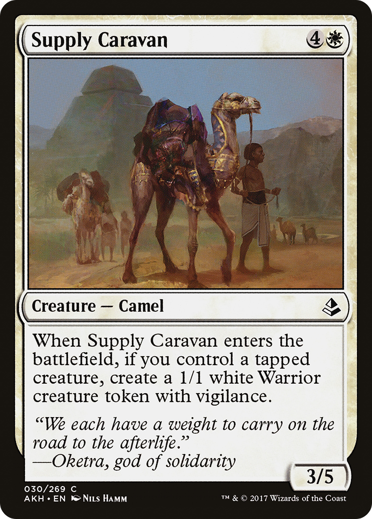 Supply Caravan [Amonkhet] - The Mythic Store | 24h Order Processing