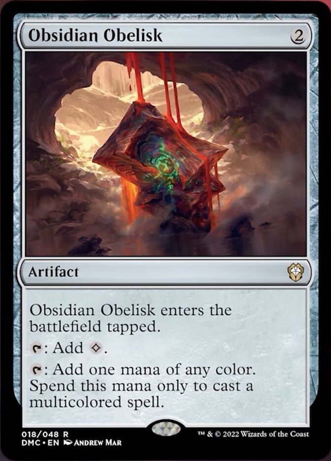 Obsidian Obelisk [Dominaria United Commander] - The Mythic Store | 24h Order Processing