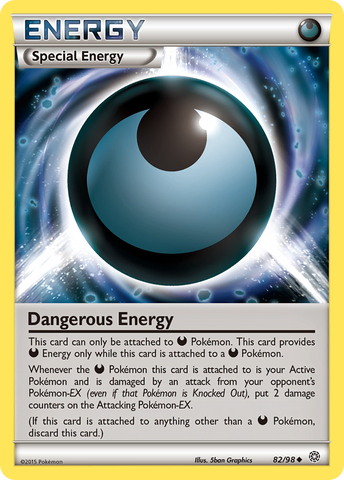 Dangerous Energy (82/98) [XY: Ancient Origins] - The Mythic Store | 24h Order Processing