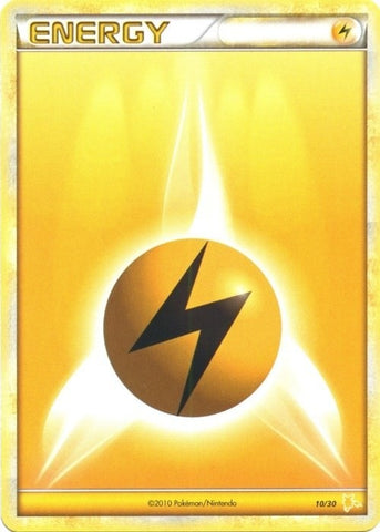 Lightning Energy (10/30) [HeartGold & SoulSilver: Trainer Kit - Raichu] - The Mythic Store | 24h Order Processing