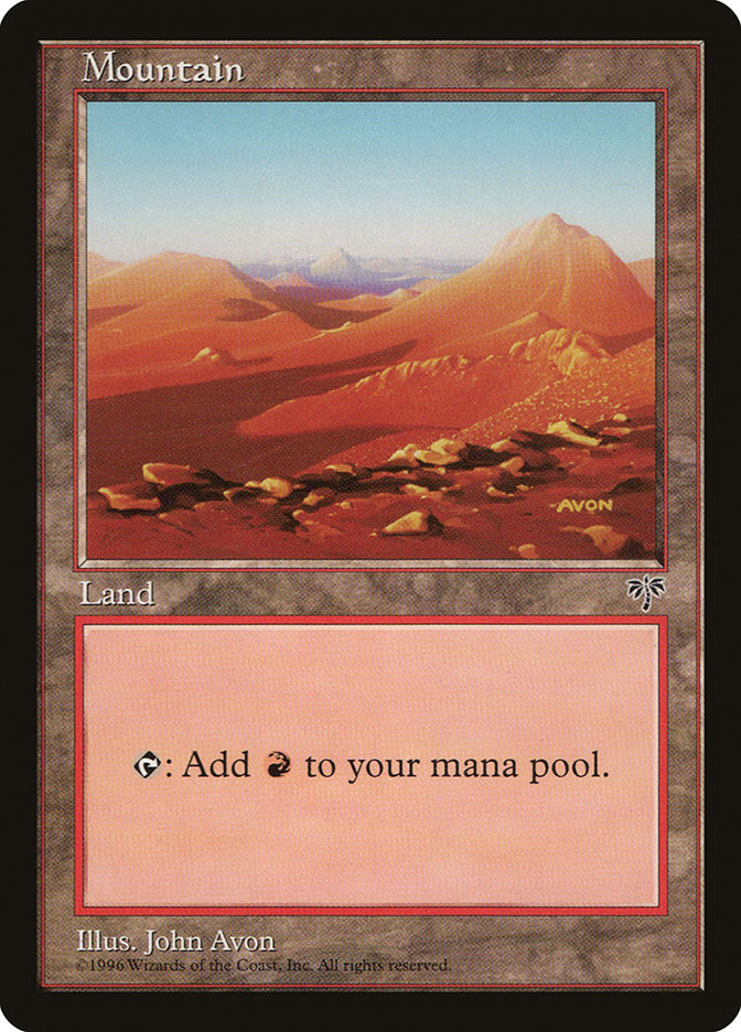 Mountain (Yellow Signature) [Mirage] - The Mythic Store | 24h Order Processing