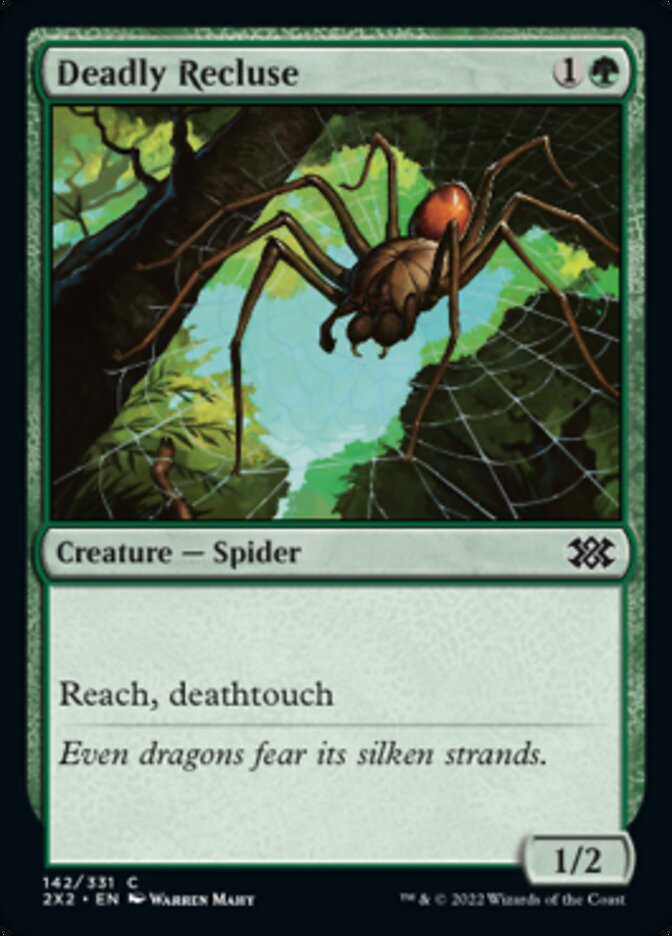 Deadly Recluse [Double Masters 2022] - The Mythic Store | 24h Order Processing