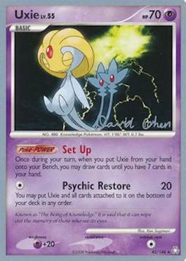 Uxie LV.55 (43/146) (Stallgon - David Cohen) [World Championships 2009] - The Mythic Store | 24h Order Processing