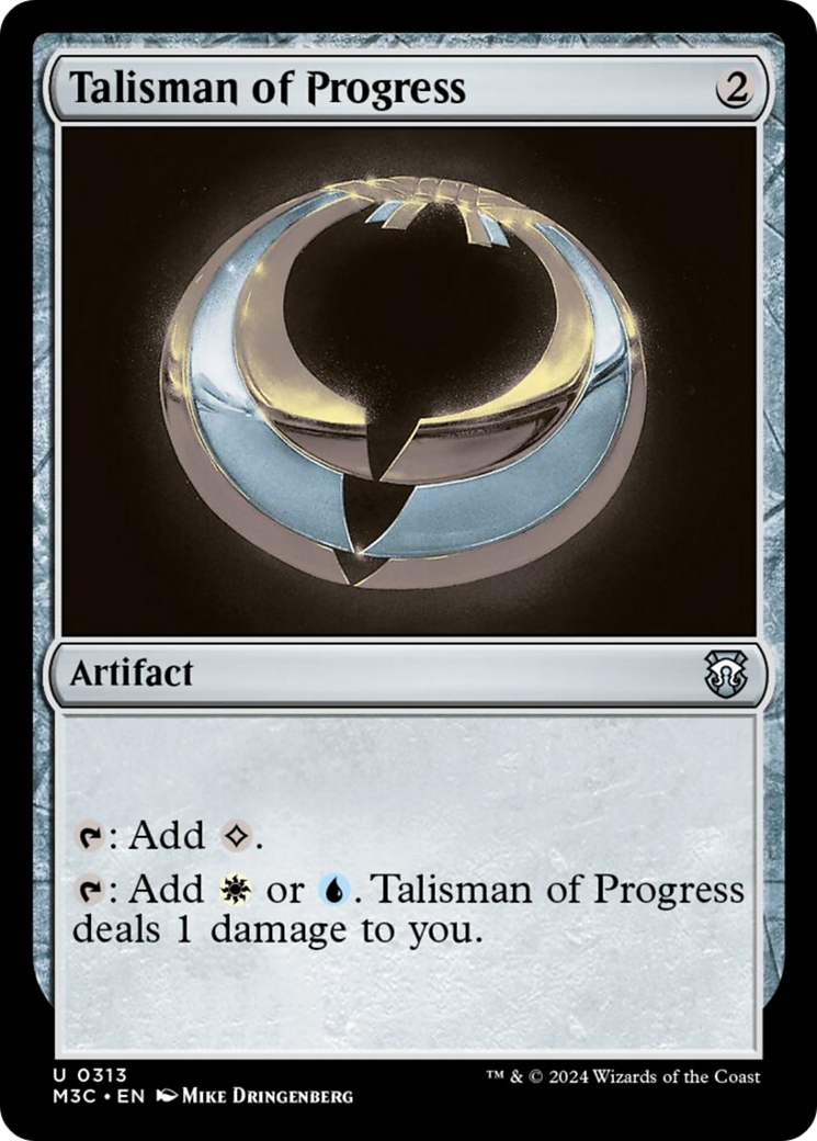 Talisman of Progress (Ripple Foil) [Modern Horizons 3 Commander] - The Mythic Store | 24h Order Processing