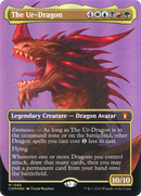 The Ur-Dragon (Borderless Textured Foil Frame Break) [Commander Masters] - The Mythic Store | 24h Order Processing