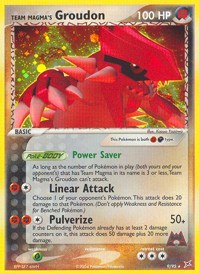 Team Magma's Groudon (9/95) [EX: Team Magma vs Team Aqua] - The Mythic Store | 24h Order Processing