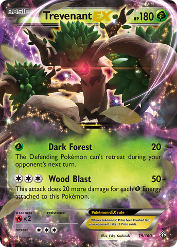 Trevenant EX (19/160) [XY: Primal Clash] - The Mythic Store | 24h Order Processing