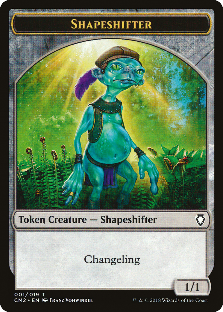 Shapeshifter Token [Commander Anthology Volume II Tokens] - The Mythic Store | 24h Order Processing