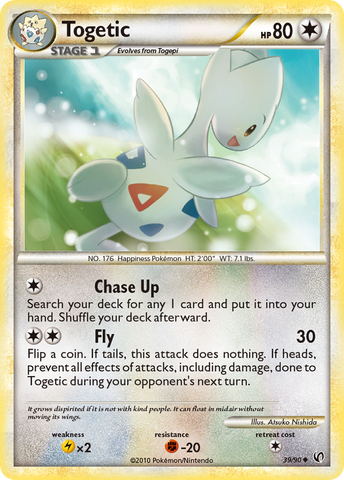 Togetic (39/90) [HeartGold & SoulSilver: Undaunted] - The Mythic Store | 24h Order Processing