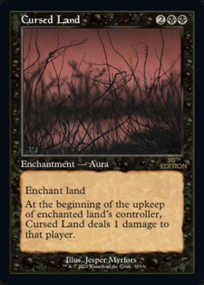 Cursed Land (Retro) [30th Anniversary Edition] - The Mythic Store | 24h Order Processing