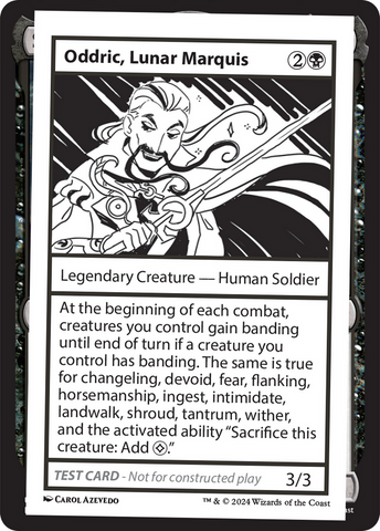 Oddric, Lunar Marquis [Mystery Booster 2 Playtest Cards] - The Mythic Store | 24h Order Processing