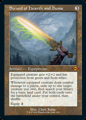 Sword of Hearth and Home (Retro) [Modern Horizons 2] - The Mythic Store | 24h Order Processing