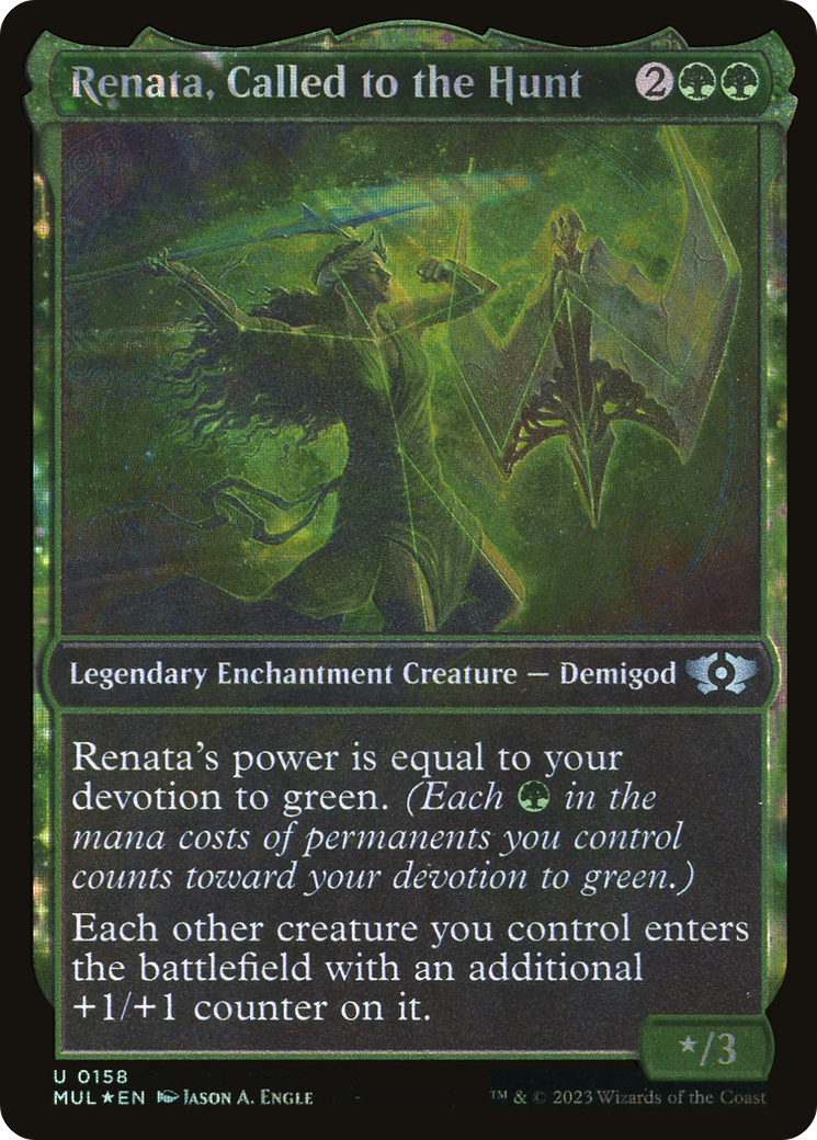 Renata, Called to the Hunt (Halo Foil) [Multiverse Legends] - The Mythic Store | 24h Order Processing