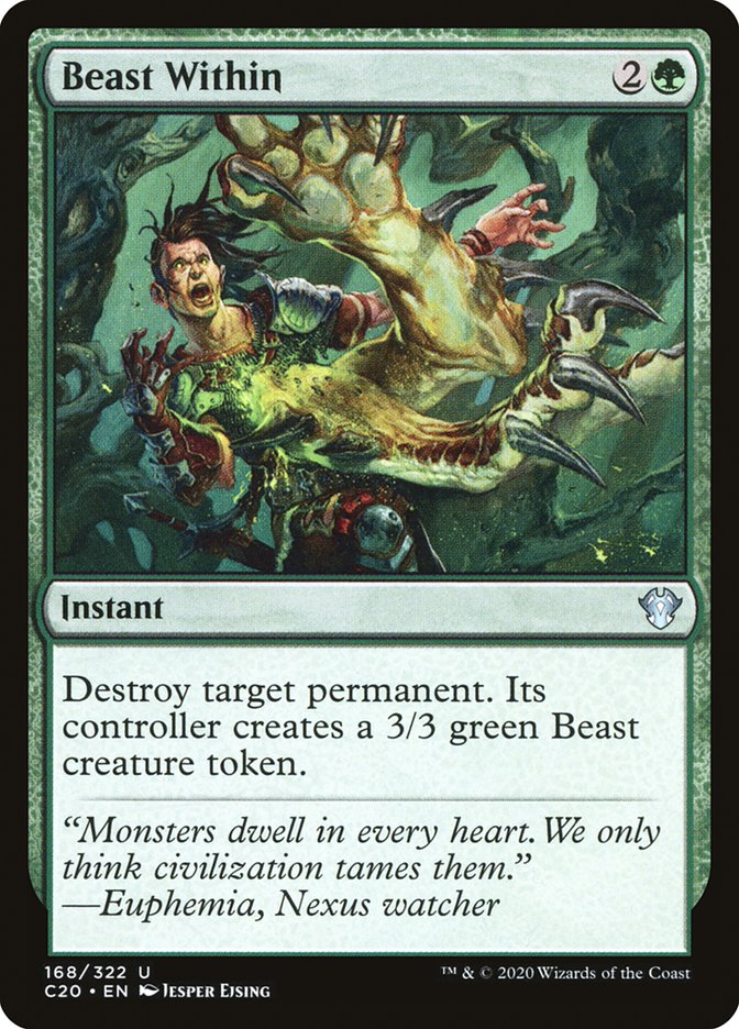 Beast Within [Commander 2020] - The Mythic Store | 24h Order Processing