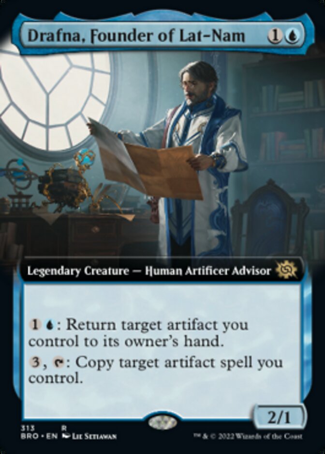 Drafna, Founder of Lat-Nam (Extended Art) [The Brothers' War] - The Mythic Store | 24h Order Processing