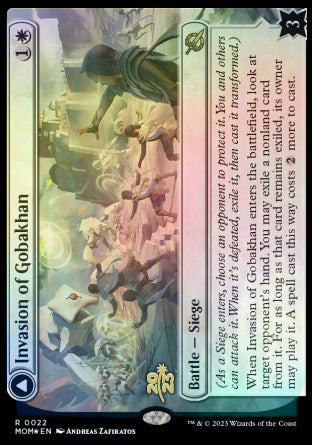 Invasion of Gobakhan // Lightshield Array [March of the Machine Prerelease Promos] - The Mythic Store | 24h Order Processing