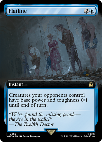 Flatline (Extended Art) [Doctor Who] - The Mythic Store | 24h Order Processing