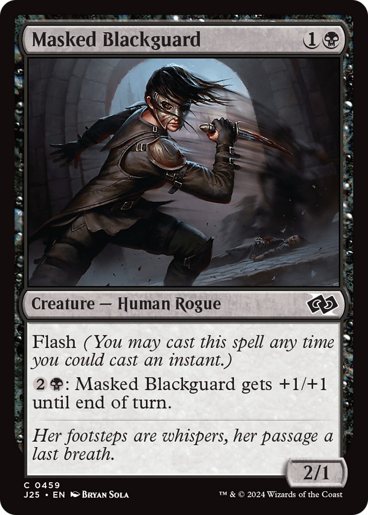 Masked Blackguard [Foundations Jumpstart] - The Mythic Store | 24h Order Processing