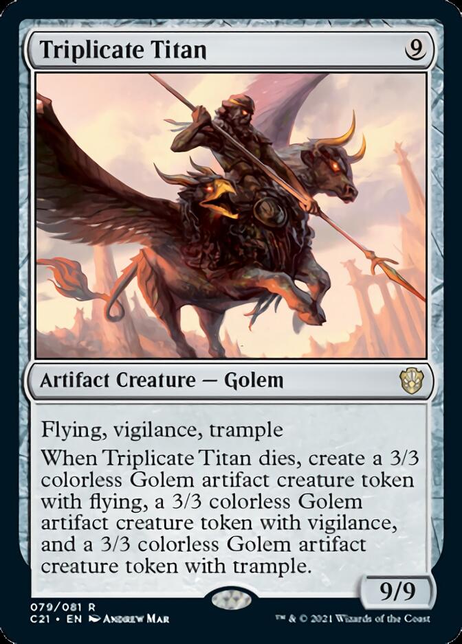 Triplicate Titan [Commander 2021] - The Mythic Store | 24h Order Processing