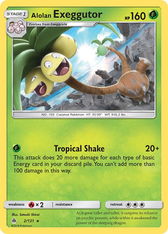 Alolan Exeggutor (2/131) (Theme Deck Exclusive) [Sun & Moon: Forbidden Light] - The Mythic Store | 24h Order Processing