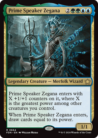 Prime Speaker Zegana [Foundations] - The Mythic Store | 24h Order Processing