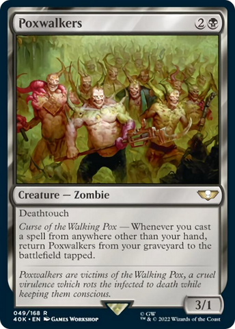 Poxwalkers (Surge Foil) [Warhammer 40,000] - The Mythic Store | 24h Order Processing