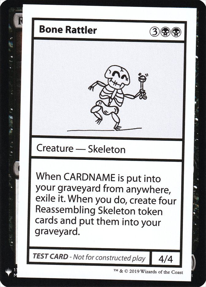 Bone Rattler [Mystery Booster Playtest Cards] - The Mythic Store | 24h Order Processing