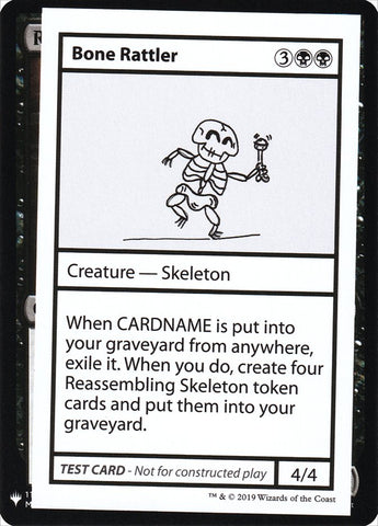Bone Rattler [Mystery Booster Playtest Cards] - The Mythic Store | 24h Order Processing