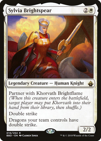 Sylvia Brightspear [Battlebond] - The Mythic Store | 24h Order Processing