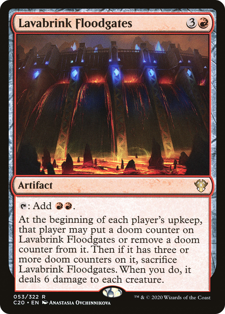 Lavabrink Floodgates [Commander 2020] - The Mythic Store | 24h Order Processing