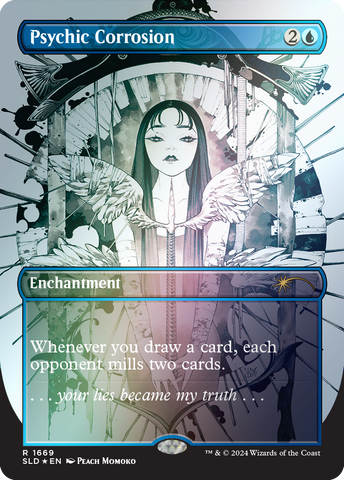 Psychic Corrosion (Rainbow Foil) [Secret Lair Drop Series] - The Mythic Store | 24h Order Processing