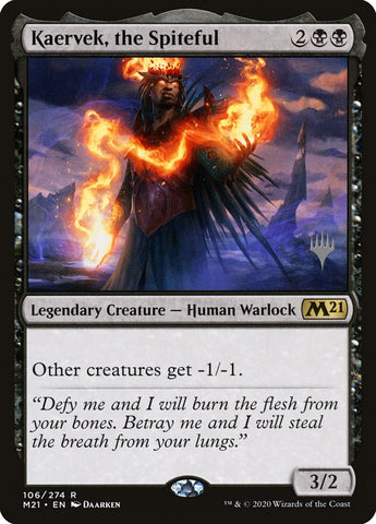 Kaervek, the Spiteful (Promo Pack) [Core Set 2021 Promos] - The Mythic Store | 24h Order Processing