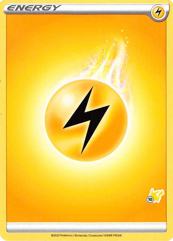 Lightning Energy (Pikachu Stamp #10) [Battle Academy 2022] - The Mythic Store | 24h Order Processing