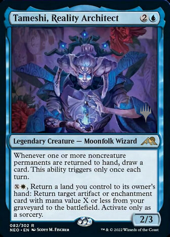 Tameshi, Reality Architect (Promo Pack) [Kamigawa: Neon Dynasty Promos] - The Mythic Store | 24h Order Processing