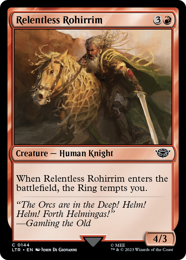 Relentless Rohirrim [The Lord of the Rings: Tales of Middle-Earth] - The Mythic Store | 24h Order Processing