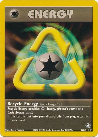 Recycle Energy (105/111) [Neo Genesis Unlimited] - The Mythic Store | 24h Order Processing