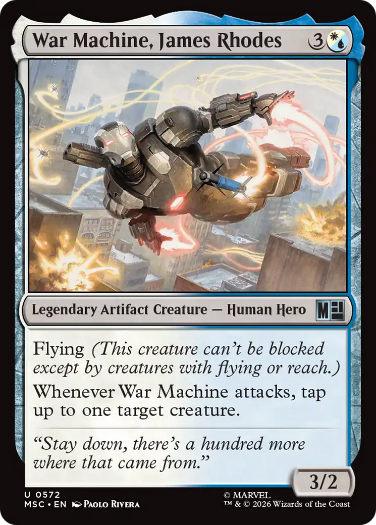 War Machine, James Rhodes [Marvel Super Heroes Commander] - The Mythic Store | 24h Order Processing